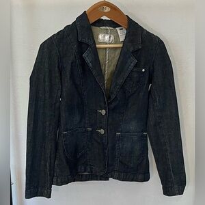 Levi’s Vintage Silver Tag Women’s Denim Blazer size Small